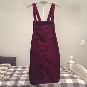 Topshop Overall Dress